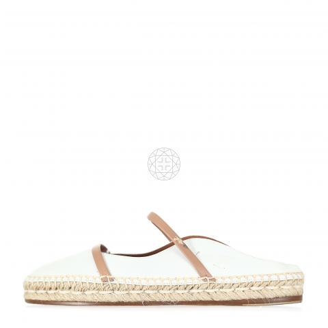 Sell Malone Souliers Sienna Waved Edge Espadrilles White